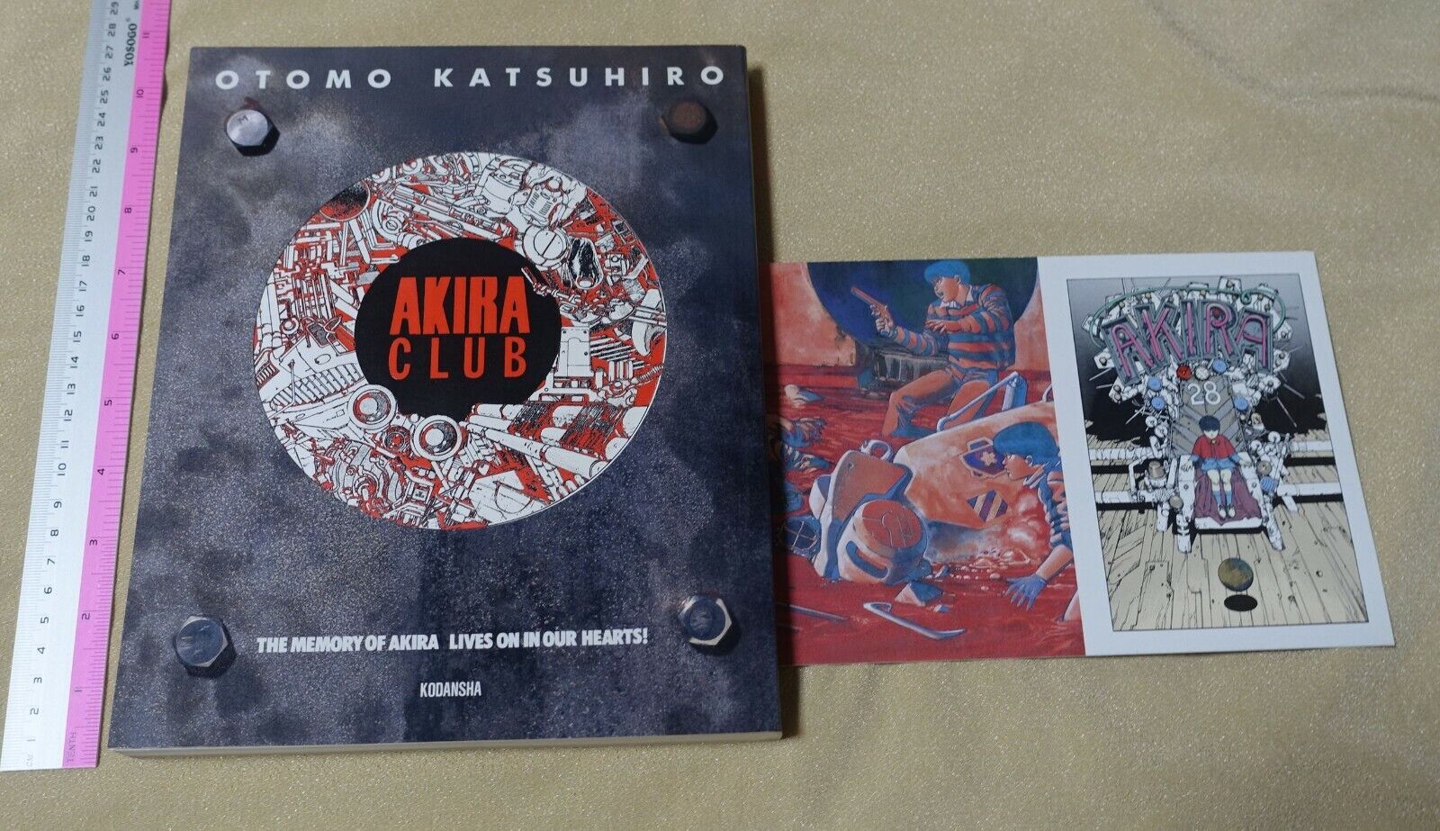 OTOMO KATSUHIRO ART BOOK AKIRA CLUB