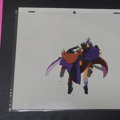 Cel & Raw Key Frame Art The Slayers Rina & Naga B16 Japanese Animation