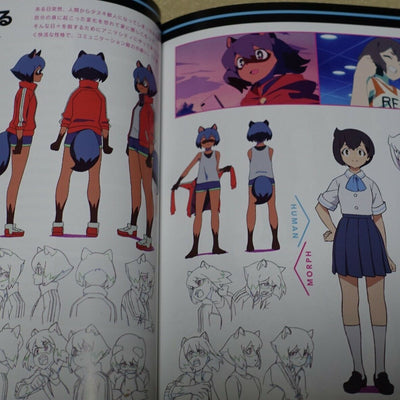 BNA Animation Special Booklet Visual , Character Design , Background , Key Frame