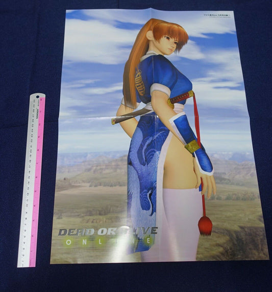 Dead Or Alive Online Ayane & Kasumi Reversible Poster B