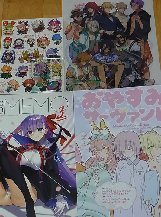 WADA ARCO Fate FGO Comike95 Goods Complete Set C95