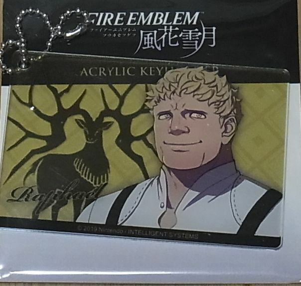 Fire Emblem Three Houses Special Acrylic keyholder Key Chain Raphael