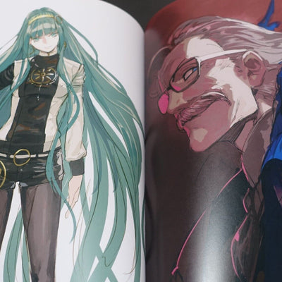 Pako Hyper Sonic Soul Fate Grand Order FGO Official Designer's Fan Art Book 8Set