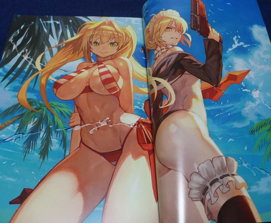 lack Fate Grand Order FGO Color Fan Art Book FlagMents Full Order 152page