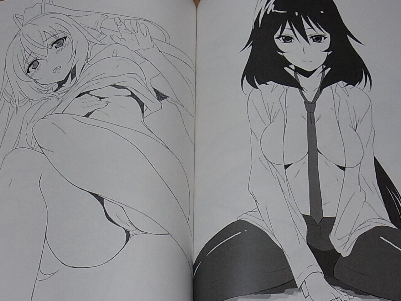 Kaguraya Infinite Stratos Animation Staff's Fan Art Book IS hen 4