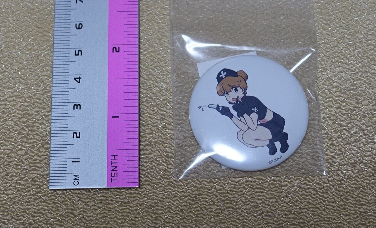 SUSHIO Exhibition Event Item Steel Badge Kill la Kill Sukuyo Mankanshoku