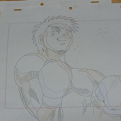 Cel & Raw Key Frame Art Hajime no Ippo IPPO B Japanese Animation