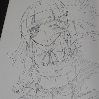 Yataneko Bakemonogatari Animation Staff's Fan Art Book no-no-sub