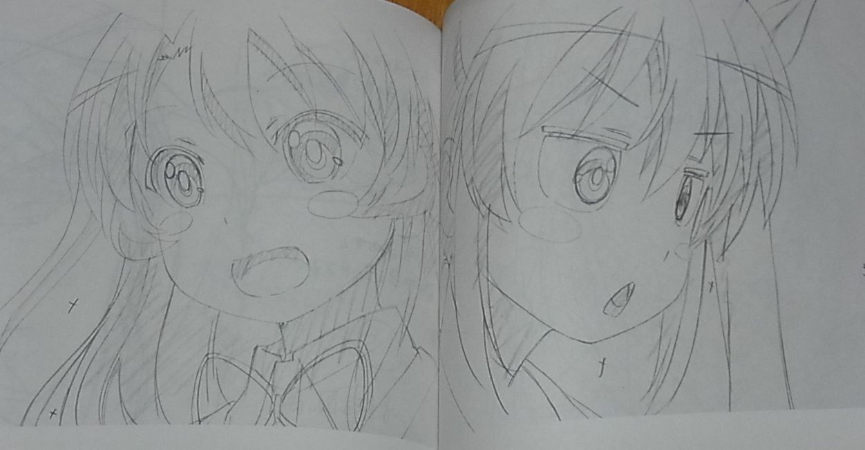 Non Non Biyori Repeat Character Key Frame Art Book 1