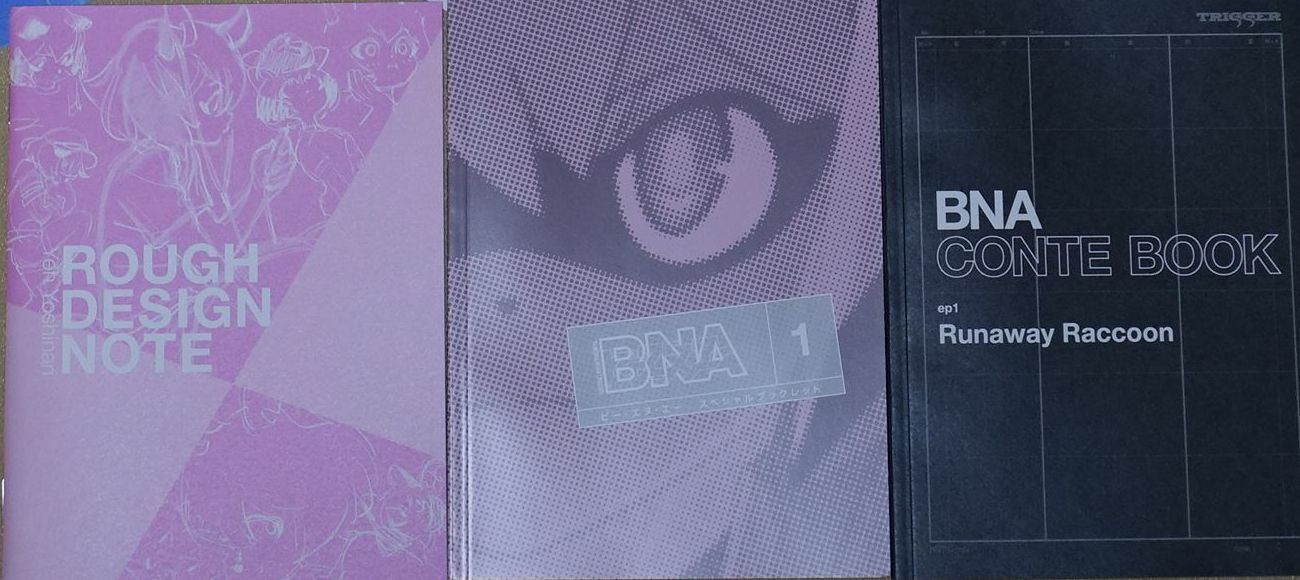 BNA Animation Art Work Book 3 Set Design Key Frame Story Board Yoh Yoshinari