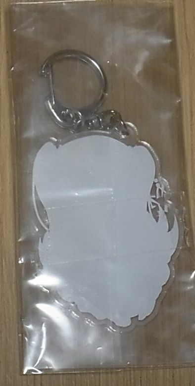 Ogi pote Milky Been! Oshino Shinobu Fan Art Acrylic Key Chain