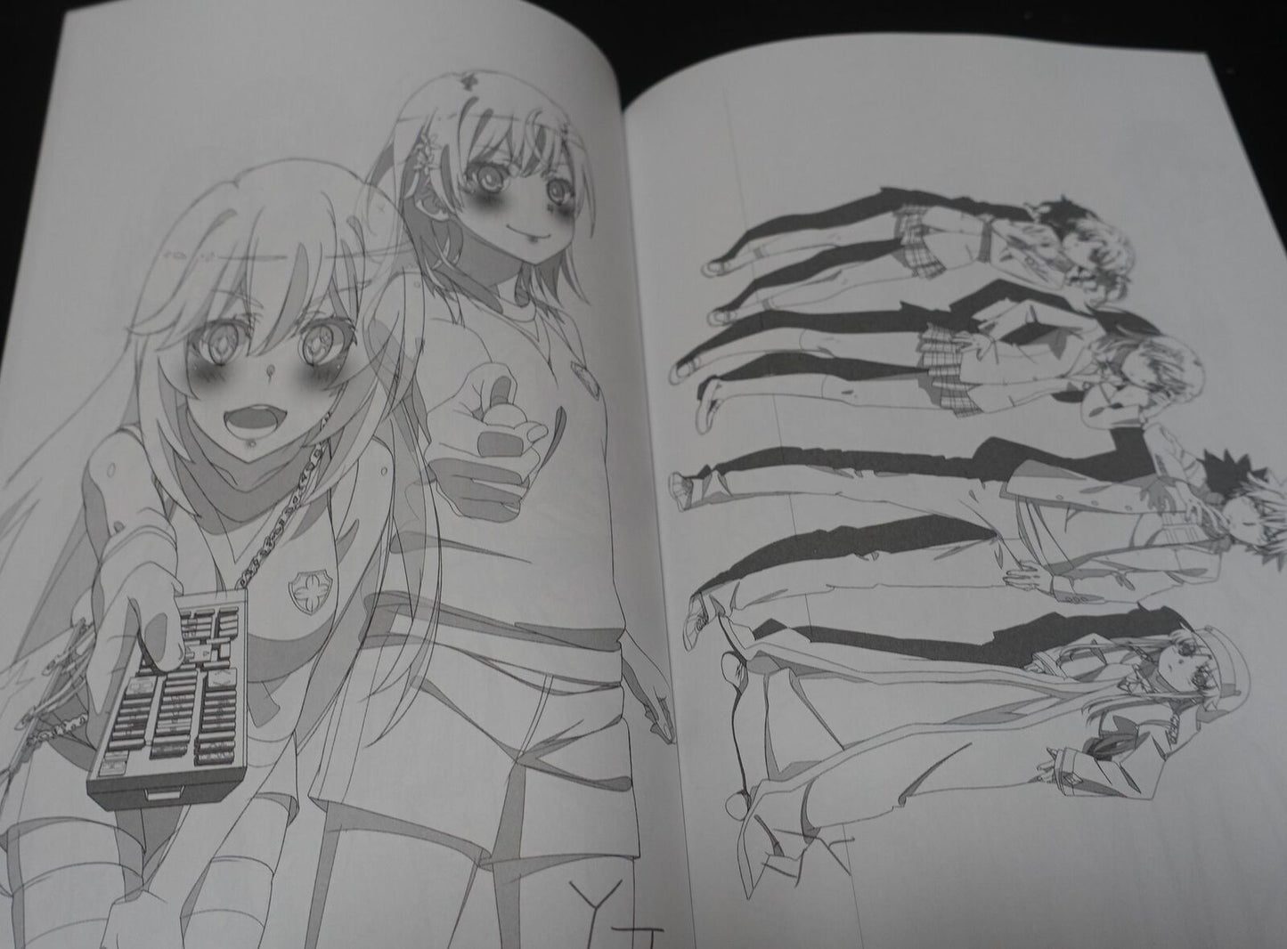 Yuichi Tanaka A Certain Scientific Railgun Designer's Art Book Index.note 22.08