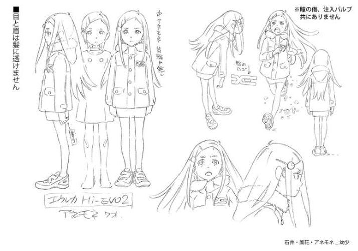 Koukyoushihen Eureka Seven Hi-Evolution ANEMONE Setting Art Book