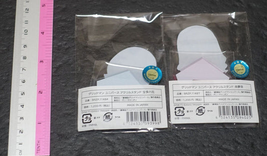 TSUBURAYA Gridman Universe Acrylic Stand Figure Key Chain Rikka & Yume Dynazenon