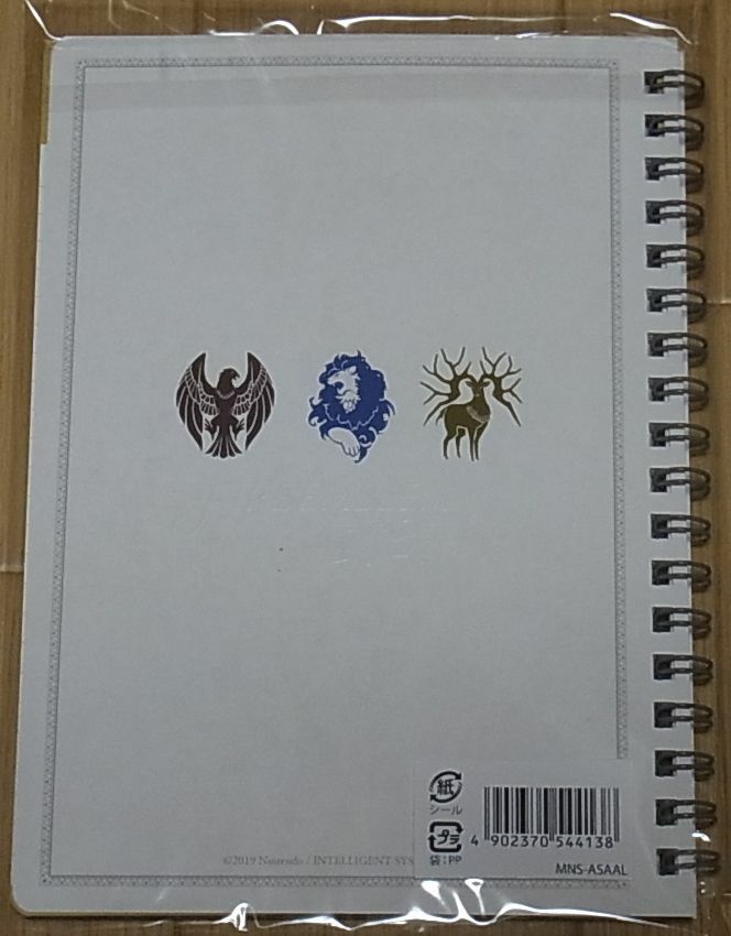 Fire Emblem Three Houses Design Ring Note Book