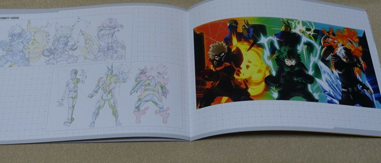 My Hero Academia The Movie World Heroes Mission Visual & Key Frame Art Book