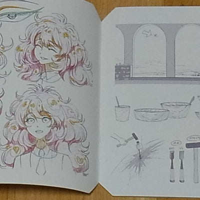 Houseki no Kuni Land of the Lustrous ART WORK COLLECTION Vol.1-6 complete set