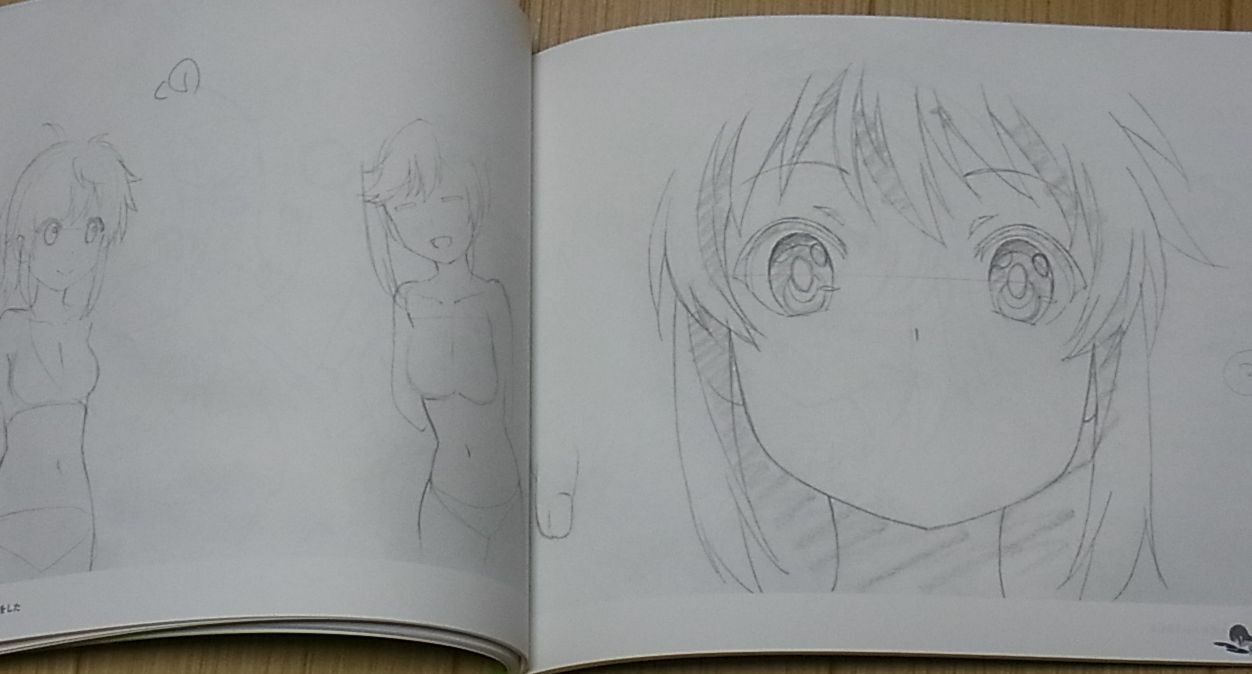 Non Non Biyori Character Key Frame Art Book 3