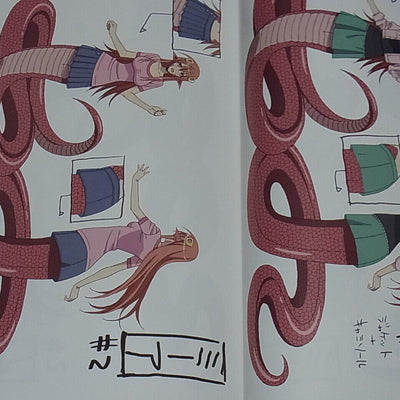 Monster Musume no Iru Nichijou Animation Setting Art Book vol.1-3 complete set