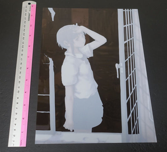 Yoshitoshi Abe serial experiments lain 25th Aniv Event 21x30cm PVC Poster B