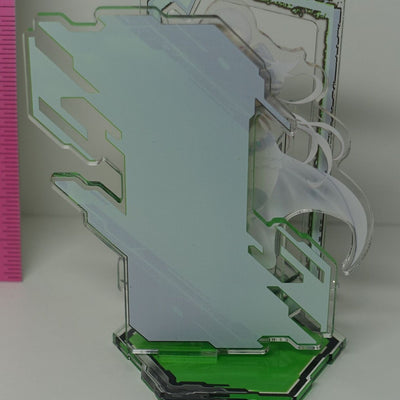 Taimanin Asagi Acrylic Diorama Stand Figure Donna Chevalier C100