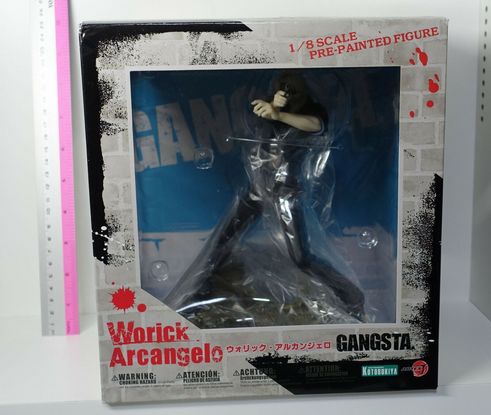3-7 days KOTOBUKIYA GANGSTA Worick Arcangelo 1/8 Scale PRE-PAINTED FIGURE used