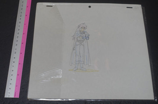 Cel & Raw Key Frame Art The Slayers Rina A10 Japanese Animation