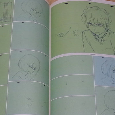 MASAYOSHI TANAKA Movie The Anthem of the Heart Key Animation Art Works Kyou