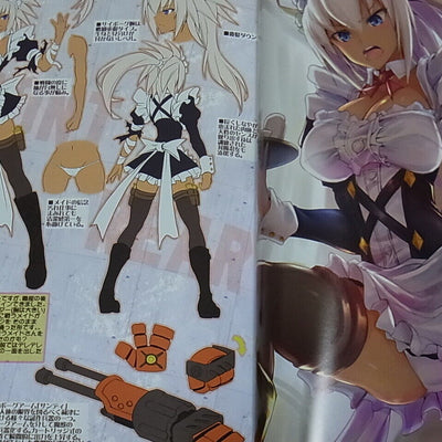 ASAHI-IZM Taimanin Asagi Arena Character Setting Art Book