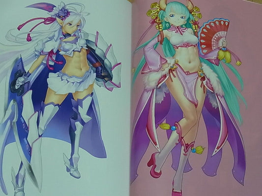 UGETSU HAKUA yellow tag COLOR ART BOOK Hana no Waltz C87
