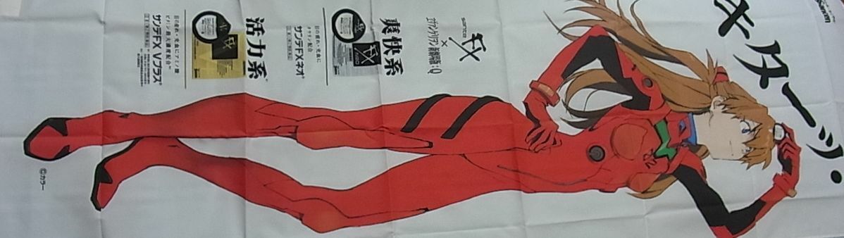 Evangelion Asuka Life Size Big Cloth Flag Poster FX
