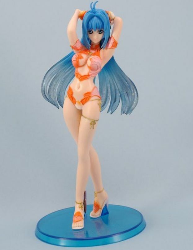 Xenosaga Legend2 Figure Statue KOS-MOS SWIM SUIT Orange Xeno Saga EP3