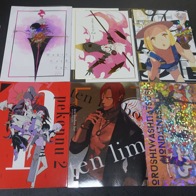 Pako Hyper Sonic Soul Fate Grand Order FGO Official Designer's Fan Art Book 8Set