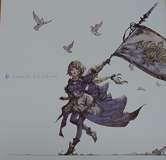 Raita Kazama Fate FGO Color Fan Art Book Cobalt Children with Clear File C95