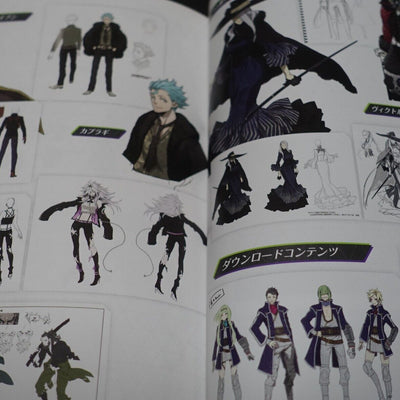 ATLUS Soul Hackers 2 25th Aniversary Book Setting Art Visual Novel Story etc