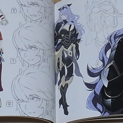 Fire Emblem If Special Edition limited Art book Fates Yusuke Kozaki