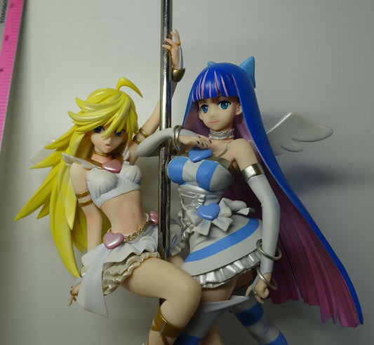 Panty and Stocking Metamorphose Edition Pole Dancing Figure Statue Set