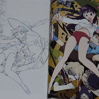 3-7 Days from Japan FLCL Key Frame Art Collection GROUND WORK OF FLCL 222 page