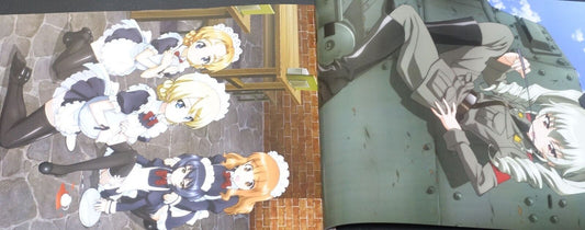 GIRLS und PANZER Characters Official Art Works Sensha-do Shoujo Syashin Syuu 2