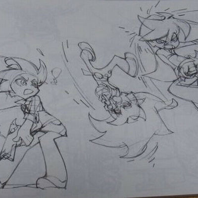 GEEK FLEET The Art Of PSG 1&2 Set Panty and Stocking Design Art Collection Book