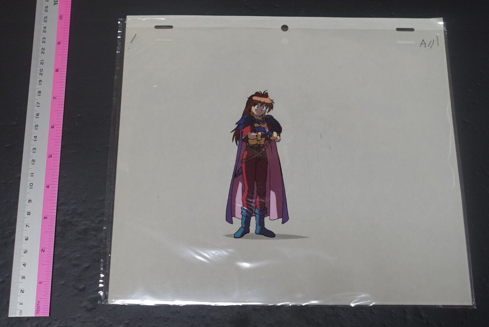 Cel & Raw Key Frame Art The Slayers Rina A11 Japanese Animation