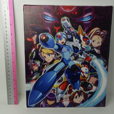 Mega man Rock man X Anniversary Collection Fine Art Board Rockman Megaman