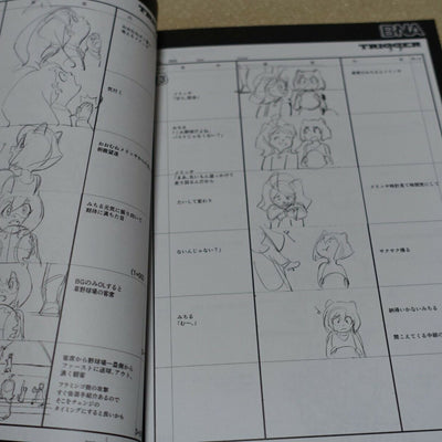 BNA Animation Art Work Book 3 Set vol.2 Design Key Frame Story Board B.N.A