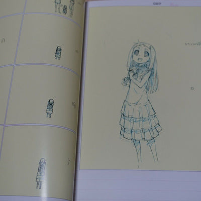 MASAYOSHI TANAKA Anohana The Flower We Saw That Day Key Frame & Design Art Book
