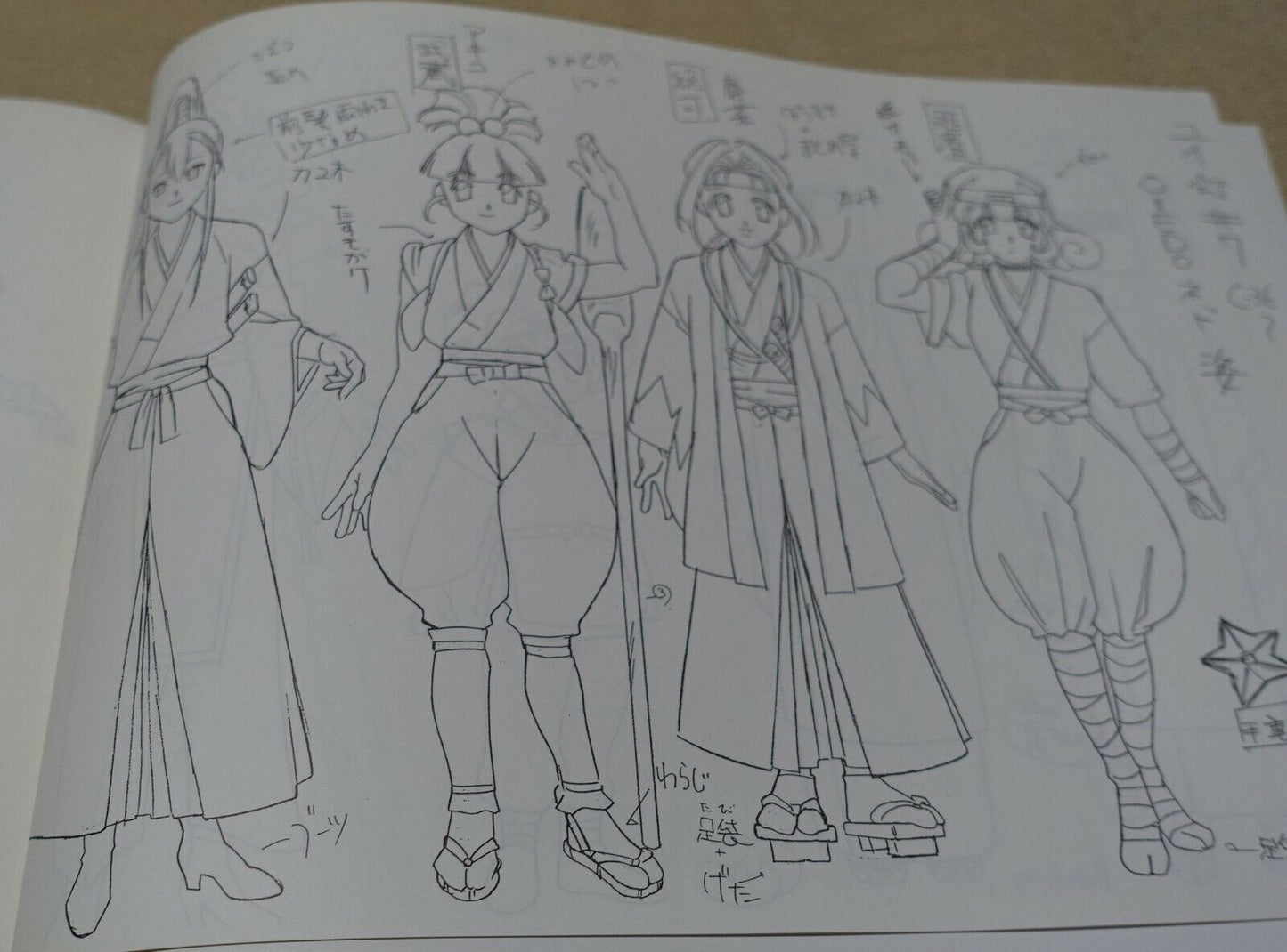 Corrector Yui Animation Setting Art Book