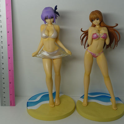 Dead Or Alive Extra Summer Beach Figure Statue Set Kasumi & Ayane DOA no box