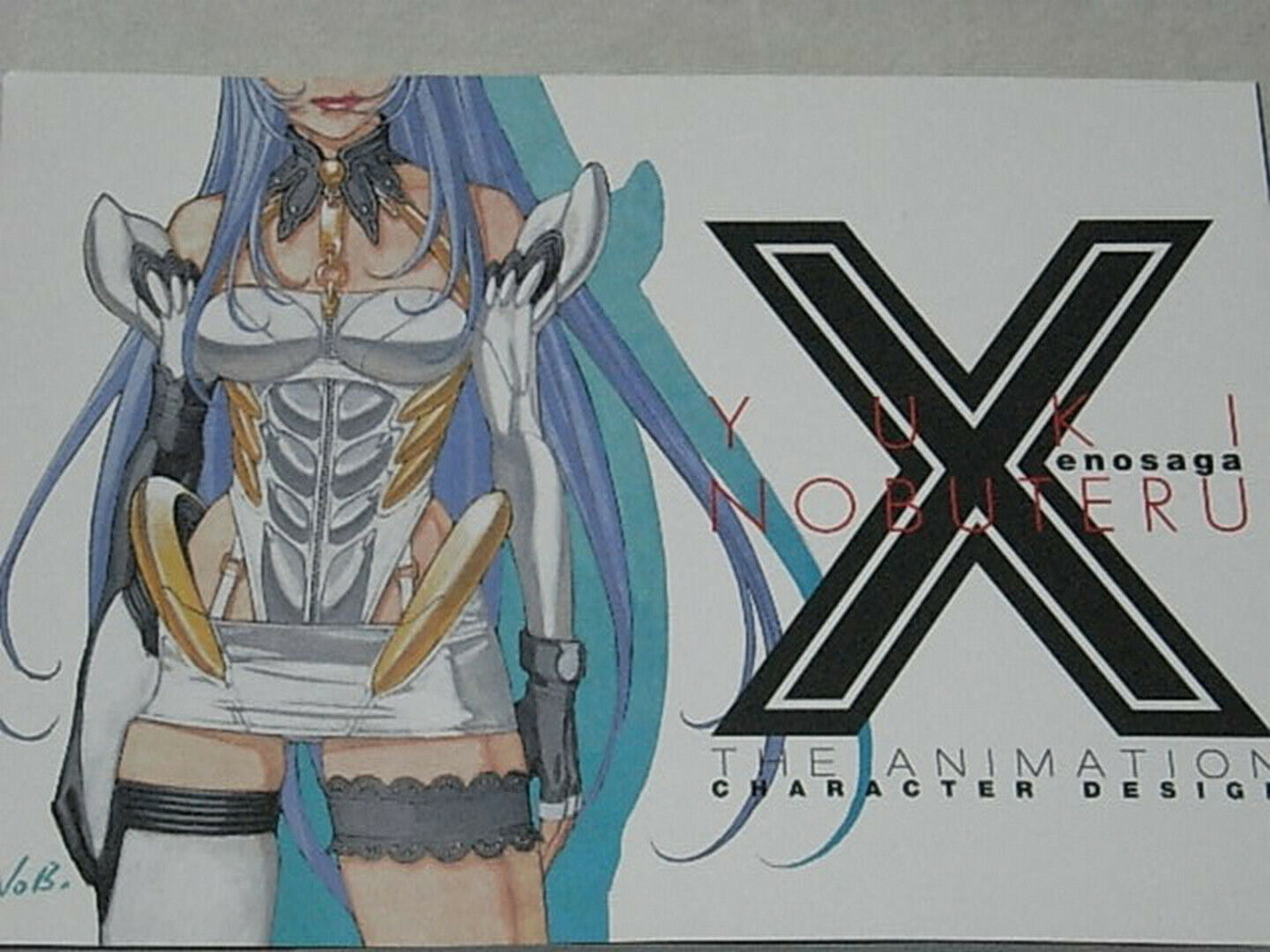 NOBUTERU YUUKI YUKI Anime Xenosaga Design Setting Art Work Collection
