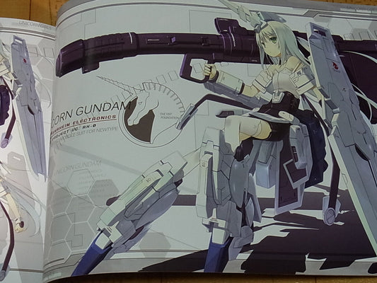 POCO Aomored Girls Color Art Book UNICORN GIRLS