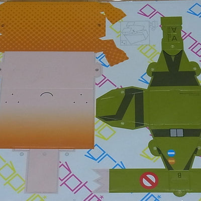 Panty and Stocking with Garterbelt Brief Paper Craft Figure &