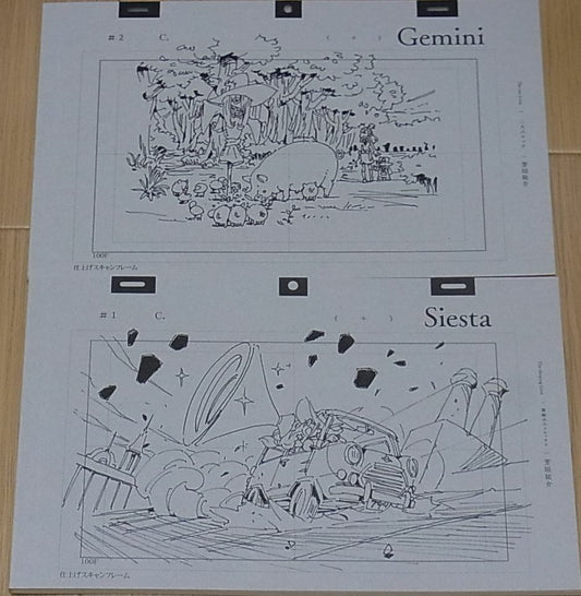 Yusuke Yoshigaki Little Witch Academia Original Story Book Siesta & Gemini C96